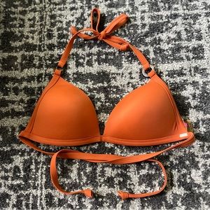 Burnt Orange Bathing Suit Top Pink
